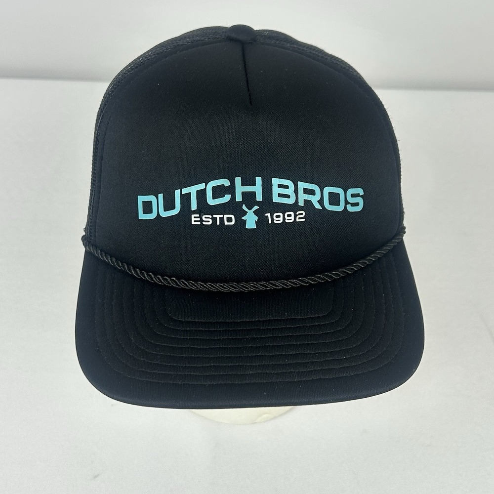 Dutch Bros Estd 1992 Black Hat Mesh Adjustable